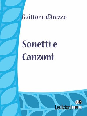 cover image of Sonetti e Canzoni